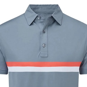 Nueva moda personalizable hombres polos 100% algodón patrón sólido venta al por mayor precio bajo diseño simple polo - Product Image 6