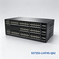 Commutateur Ethernet Gigabit 24 ports Cloud Engine S5735S-L24T4S-QA2, 4 ports SFP GE, Commutateur réseau d'entreprise géré de couche 3 pour campus