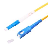 Câble à fibres optiques à faible perte, cordon de brassage sans déformation, monomode G657A1 G657A2, connecteurs SC LC FC, solution réseau FTTH