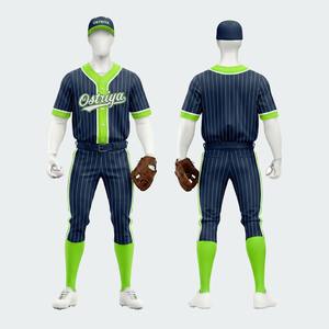 Uniformes Deportivos Personalizados de Softbol, Uniformes de Béisbol de Poliéster 100% de Secado Rápido y Buena Calidad - Product Image 1