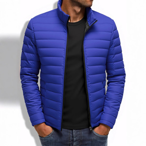 Chaquetas Acolchadas para Hombre, Chaqueta de Invierno Ligera y Empacable, Chaqueta Acolchada para Hombre, Abrigos Cálidos, Chaqueta Impermeable, Cortavientos y Aislante - Product Image 1