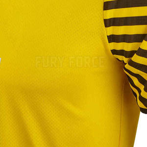 เสื้อเจอร์ซีย์ฟุตบอลสำหรับผู้ชายเสื้อฟุตบอลแบบสั่งทำผ้าโพลีเอสเตอร์100% ดีไซน์ใหม่ - Product Image 3