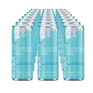 Red Bull Edición Invierno Vainilla y Frutos Rojos Helados 24x250ml 12 Cajas por Paleta Caja Lista para Exhibición en Exhibidores de Supermercados - Product Image 1