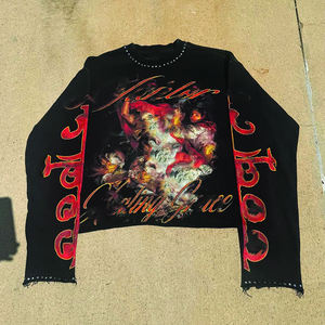 T-shirt pour homme de haute qualité, tissu en coton 100% Terry 350 g/m², imprimé, lourd, surdimensionné, impression personnalisée, séchage rapide, respirant - Product Image 1