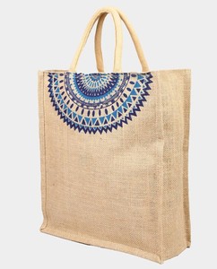 Sacs en toile de jute d'Inde, parfaits pour les achats quotidiens et l'épicerie, entièrement fabriqués à partir de fibres naturelles d'origine indienne. - Product Image 5