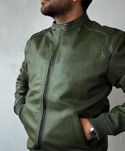 Vestes en cuir pour hommes ajustables Fabrication professionnelle Meilleure qualité pour les vestes en cuir pour hommes pour hommes avec un poids léger 2026 - Product Image 2