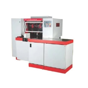 Fourniture indienne tondeuse à trois couteaux robuste Machine de découpe de papier Affichage LCD Coupe diagonale mécanique Équipement industriel élevé - Product Image 1