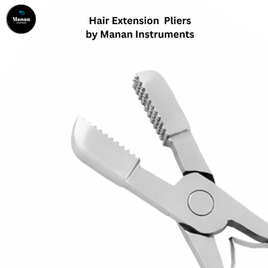 Pinzas Profesionales de Alta Calidad para Extensiones de Cabello, Acero Inoxidable, Herramienta de Anillo Micro, Mango Antideslizante, Personalizable - Product Image 3