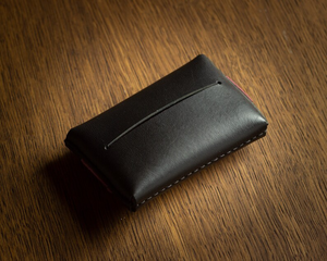 Tarjetero de cuero de alta calidad hecho a mano, tarjetero para dinero, monedero, tarjeta de trabajo, fabricante y mayorista de cuero - Product Image 3