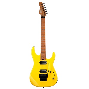 Guitare électrique moderne SBS SS260, 6 cordes, corps en aulne massif, manche en érable flammé torréfié, bords arrondis, frettes en acier inoxydable Jumbo - Product Image 3