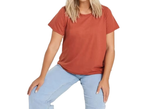 Jersey de rendimiento de mujer al por mayor de alta calidad transpirable ecológico 100% algodón ropa deportiva Fitness gimnasio entrenamiento Anti-Pilling - Product Image 2