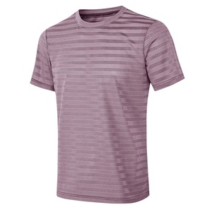 Camiseta Deportiva Informal para Gimnasio, Entrenamiento, Running, Culturismo, 100% Poliéster/Algodón, Transpirable, de Secado Rápido, Manga Corta, Personalizable - Product Image 3
