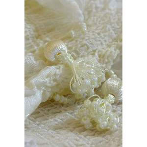 Châle en soie Odemis 100% tissé à la main, style ethnique de luxe, 75x200cm, foulard plissé Gofre, écharpe turque de luxe en soie - Product Image 4