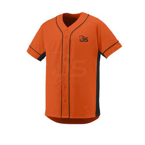 Meilleures ventes d'uniformes de baseball respirants pour hommes avec logo personnalisé Ensemble de vêtements d'équipe - Product Image 2