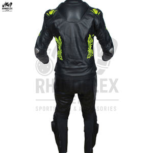 ชุดมอเตอร์ไบค์หนัง2ชิ้นสำหรับแข่งมอเตอร์ไซด์ชุดป้องกันสำหรับมืออาชีพดีไซน์ตามสั่ง - Product Image 5