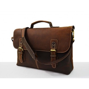 Handmade Vintage Indian Style Genuine Leather <b>Laptop</b> Briefcase PC Cross Body Sling Messenger <b>Bag</b> <b>for</b> Office Outdoor Business Use - Product Image 3