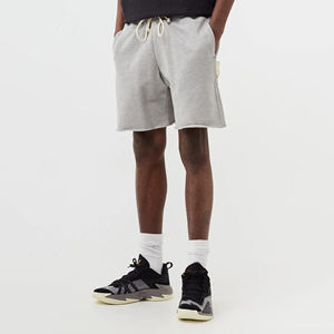 Short de surf à séchage rapide d'été High Street pour hommes, tenue décontractée personnalisée-nouveau short de fitness en polyester et coton de couleur unie - Product Image 3