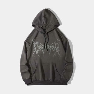 Made in Best <b>Material</b> Men Rhinestones Hoodies Lightweight Men Rhinestones Hoodies in Good Quality New High Quality - Product Image 1