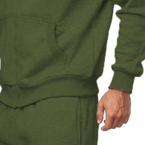 Custom High Quality Cotton Tracksuit Men <b>Hoodie</b> And Jogger Set Oversized Pullover Hoodies Sweatpants Washed 2Pcs Set For Men - Product Image 3