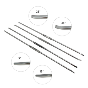 Surgiright Acier Inoxydable UBE Double Extrémité Crochet Nerf Spinal Périosté Décapant Double Tête Décapant Instrument Orthopédique - Product Image 2