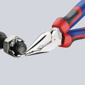 For KNIPEX 145 mm Needle-Nose Combination <b>Pliers</b> with Multi-Component Chrome-Plated Handles - Product Image 5