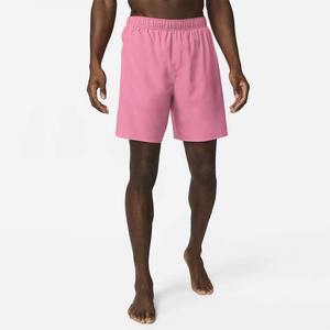 Short d'entraînement d'été pour hommes Taille élastique 100% Polyester Gym Fitness Joggers Méthode de tissage tricoté avec logo personnalisé du service OEM - Product Image 2