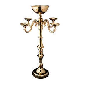 Candélabre vintage en métal design créatif pour villa, salon et chambre à coucher, éclairage décoratif personnalisé de luxe - Product Image 5