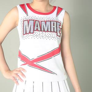 ชุดยูนิฟอร์มเชียร์ลีดเดอร์แบบกำหนดเอง 100% โพลีเอสเตอร์ กระโปรงจีบ รับผลิตตามแบบ (OEM) ชุดกีฬาสวมใส่สบายสำหรับทีมและชมรม - Product Image 5