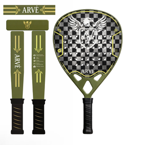 Raquette de padel en carbone 12K / 360g / Raquette de padel professionnelle haut de gamme entièrement en carbone, offrant une puissance accrue - Product Image 3
