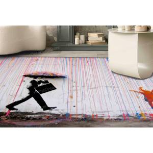 Printed <b>Rug</b>: Modern Design, Non Slip, Perfect Home Gift,Nonwoven Soft <b>Rug</b> - Product Image 4