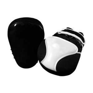 Guantes de Boxeo de Cuero con Impresión Personalizada de Alta Calidad y Almohadillas de Entrenamiento para Artes Marciales, Logotipo y Color Personalizados, Servicio OEM, Venta al Por Mayor - Product Image 3