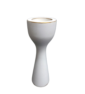 T Light en aluminium antique avec support de bougeoir bougeoir de couleur rouge pour la décoration de mariage et de salon - Product Image 6