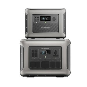 Centrale Électrique Portable Grise 2500W LiFePO4 avec Stockage d'Énergie Solaire MPPT 2.5KW, Générateur à Onde Sinusoïdale Pure avec Sortie Parallèle UPS pour Extérieur - Product Image 2