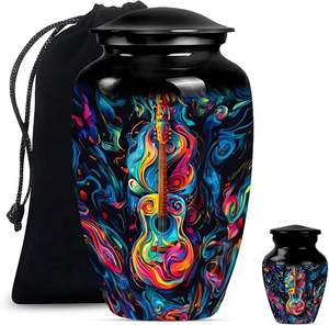 Urna para Cenizas Humanas, Combo de 1 Urna Grande con Bolsa de Terciopelo y 1 Pequeña - Product Image 2