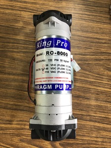 Bomba de alto flujo de refuerzo de diafragma de 36/48VDC con cabezal doble - Product Image 2