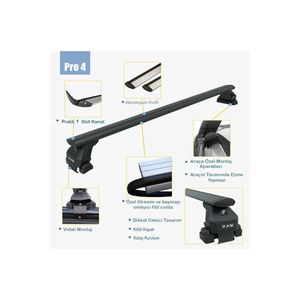 Opel Astra L tetto auto Set nero 2021-