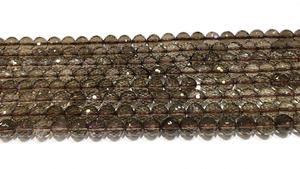 Cuarzo Ahumado Natural Facetado Marrón, Material de Piedra Preciosa Clásica de Grado Premium con Certificación IGI para Joyería y Artesanía Espiritual - Product Image 2