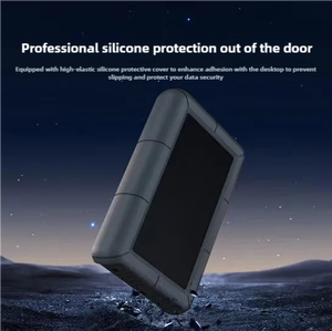 Disque Dur Externe 6 To Grande Capacité 3,5 Pouces Type C 3.1 avec Protection en Silicone pour Ordinateur de Bureau et Mobile - Product Image 2