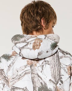 Sudaderas con Capucha para Hombre al por Mayor, Último Diseño, Impresión de Logotipo Personalizado, Estilo Holgado, Camuflaje, Básicas, Mezcla de Algodón - Product Image 6