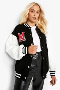 Veste universitaire unisexe moderne, coupe-vent, intérieur matelassé, vêtement de sport décontracté, broderie personnalisée, équipe, école - Product Image 5