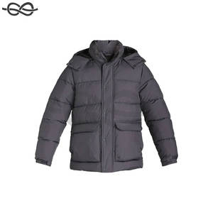 เสื้อแจ็คเก็ตพัฟเฟอร์ผู้ชายทรงทันสมัย สไตล์ไฮสตรีท คอตั้ง มีฮู้ด เสื้อนอกสำหรับฤดูใบไม้ร่วง ระบายอากาศได้ดี ปรับขนาดได้ ไซส์ S-3XL เหมาะกับทุกหุ่น - Product Image 6