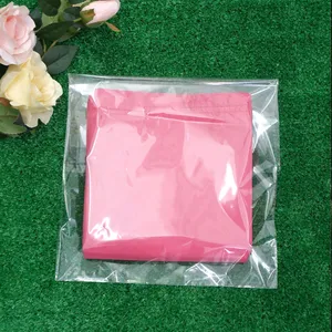 PP Plastic Bags/custom Self Adhesive Sealing Tape Bags Plastic Cellophane Header Printed Opp Bopp Garment Clothing Bag