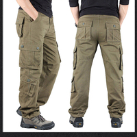 Pantalon cargo tactique d'hiver personnalisé pour homme, léger, taille haute, multi-poches, pour le travail en extérieur, durable, utilitaire, 100% droit, imprimé