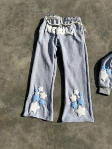 Conjunto de chándal lavado con ácido Unisex OEM diseño personalizado peso pesado Vintage Sudadera con capucha pantalones de chándal otoño alta calidad Unisex chándal - Product Image 5