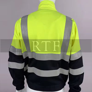 Veste de construction unisexe ignifuge en polyester respirant de sécurité professionnelle de haute qualité vêtements de travail par Raw to Fine - Product Image 3