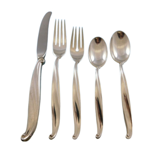 Vente en gros d'argenterie de Noël plaqué argent couteau fourchette cuillère couverts en acier inoxydable ensemble de couverts pour hôtel de l'Ouest - Product Image 1