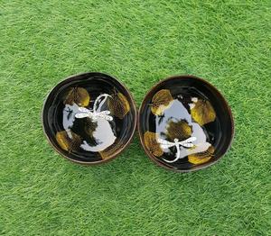 Juegos de Vajilla Ecológicos de Alta Calidad, Tazones Pulidos de Diseño Minimalista, Coloridos, Venta al por Mayor, Tazón de Coco Hecho en Vietnam - Product Image 6