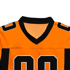 Maillot de football américain du meilleur fournisseur 100% polyester léger à manches courtes imprimé option de quantité en vrac parfaite - Product Image 5