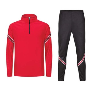 Survêtements d'entraînement pour hommes personnalisés 2024, 100% coton, respirants, deux pièces, hiver, fermeture éclair, logo personnalisé, design de survêtement - Product Image 2