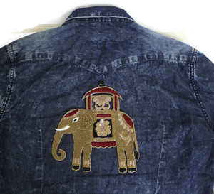 Parches de moda de alta costura Motivos de tela bordados tradicionales para chaquetas Vestidos Lehengas Formas de animales Apliques bordados - Product Image 3